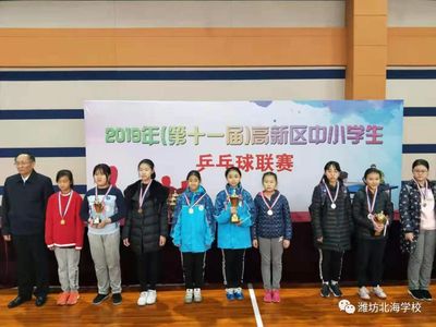 燃！濰坊北海學校乒乓小將展英姿，市賽舞臺喜獲佳績